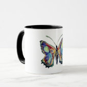 Aquarellkunst Tasse (Vorderseite Links)