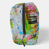 Aquarelllandschaft 2 Zubehörtasche Waschbeutel (Rechts)