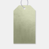 Aquarelllandschaft Danke Sage Green ID786 Geschenkanhänger (Rückseite)