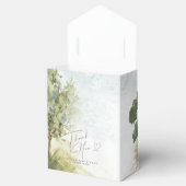 Aquarelllandschaft Danke Sage Green ID786 Geschenkschachtel (Geöffnet)