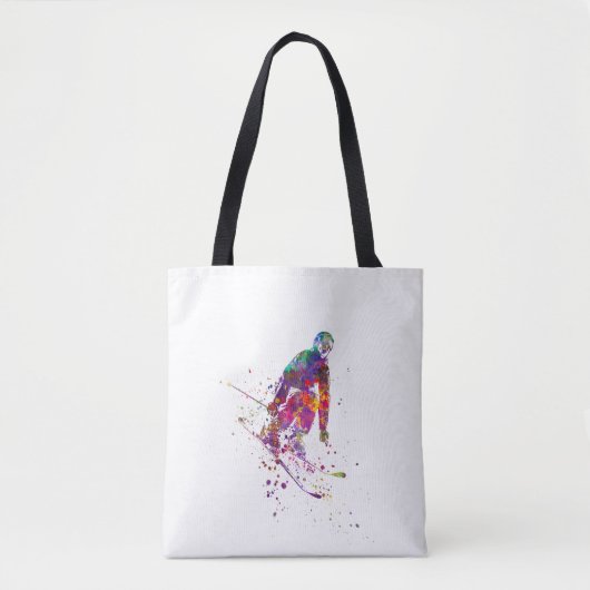 Aquarellläufer Tasche (Vorderseite)