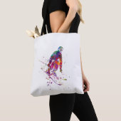 Aquarellläufer Tasche (Von Nahem)