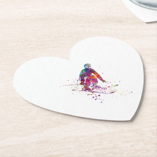 Aquarellläufer Untersetzer (angewinkelt)