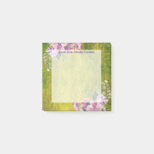 Aquarelllavender Floral Post-it Klebezettel
