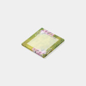 Aquarelllavender Floral Post-it Klebezettel (angewinkelt)