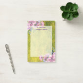 Aquarelllavender Floral Post-it Klebezettel (Büro)