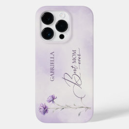 Aquarelllavender Meadow Wildblume Beste Mama Case-Mate iPhone 14 Pro Hülle