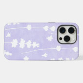 Aquarelllavender Nahtloses Muster iPhone Hülle (Rückseite (Horizontal))