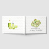 Aquarelllavender Olive Soap Badezimmer Gästebuch (Voll)