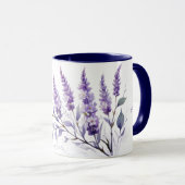 Aquarelllavene Tasse (VorderseiteRechts)
