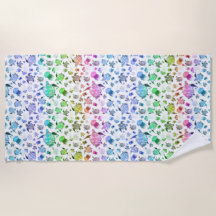 Aquarellleben - Regenbogenfarben