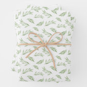 Aquarellleder Geschenkpapier Set (Beispiel)