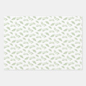 Aquarellleder Geschenkpapier Set (Vorderseite)