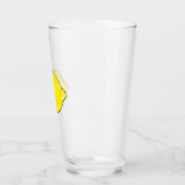 Aquarelllemon Glas (Links)