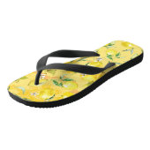 Aquarelllemon IV Badesandalen (Schrägansicht)