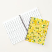 Aquarelllemon IV Notizblock (Innenseite)