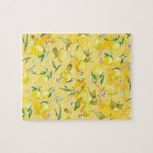 Aquarelllemon IV Puzzle (Horizontal)