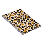 Aquarellleoparde, Farbverlauf von Krawatte und Far Notizblock (Rechte Seite)