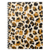 Aquarellleoparde, Farbverlauf von Krawatte und Far Notizblock (Vorderseite)