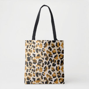 Aquarellleoparde, Farbverlauf von Krawatte und Far Tasche