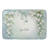 Aquarelllien im Tal Badematte (Vorderseite)