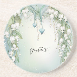 Aquarelllien im Tal Sandstone Untersetzer