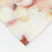 Aquarelllion Fleecedecke (Ecke)