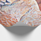 Aquarelllion Geschenkpapier (Ecke)