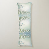 Aquarelllische Lily des Tales Kiefernkissen Seitenschläferkissen (Vorderseite Vertikal)