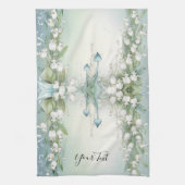 Aquarelllische Lily of the Valley Küche Handtücher (Vertikal)