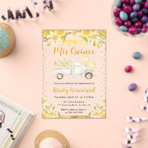 Aquarellmädchen Lkw und Blume Quinceanera