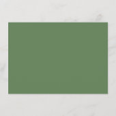 Aquarellmagnolia Hinweiskarte (Rückseite)