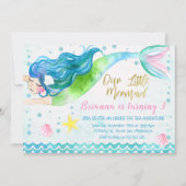 Aquarellmaid Einladung (Vorderseite)