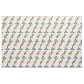 Aquarellmaid mit langer Blondhaar Stoff (Yard (91,4 cm))