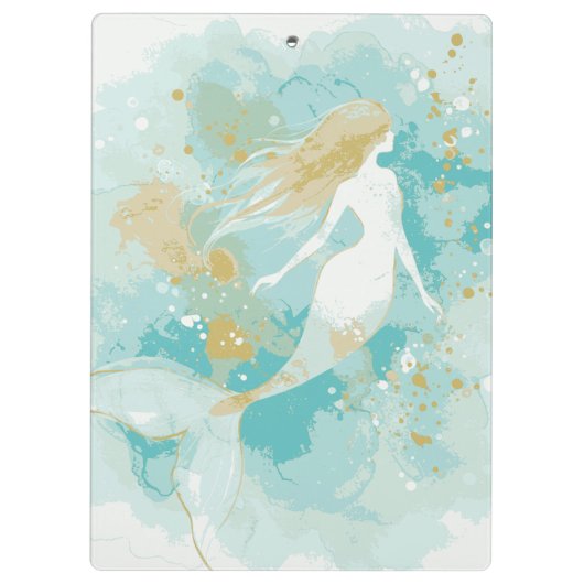 Aquarellmaid Personal Clipboard Klemmbrett (Rückseite)
