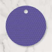 Aquarellmaid unter der Meeresbabydusche Geschenkanhänger (Rückseite)