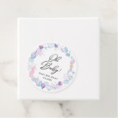 Aquarellmaid unter der Meeresbabydusche Geschenkanhänger (Beispiel)