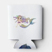 Aquarellmaid zum Thema Geburtstagspartei Dosenkühler (Rückseite)
