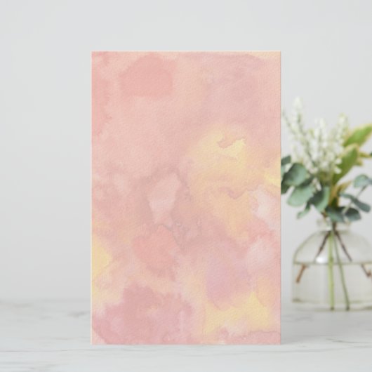 Aquarellmaler Hintergrund. Briefpapier (Stehend Vorderseite)