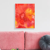 Aquarellmaler Hintergrund. Leinwanddruck (Insitu (Wohnzimmer))
