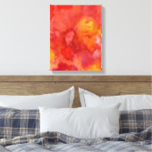 Aquarellmaler Hintergrund. Leinwanddruck (Insitu (Schlafzimmer))