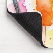 Aquarellmaler Hintergrund mit Stift Mousepad (Ecke)