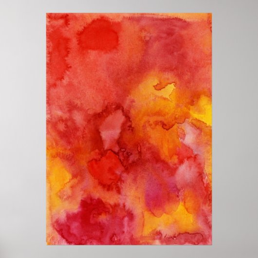 Aquarellmaler Hintergrund. Poster (Vorne)