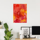 Aquarellmaler Hintergrund. Poster (Heimbüro)