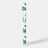 Aquarellmaler Meeresschildkröte Cartoon blau grün Case-Mate iPhone Hülle (Rückseite / Links)