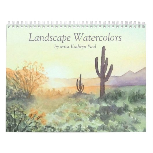 Aquarellmaler Wandkalender (Titelbild)