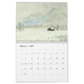Aquarellmaler Wandkalender (Feb 2027)