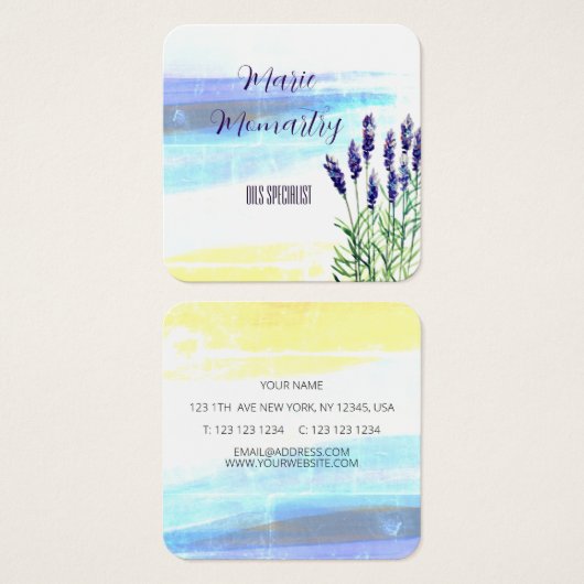 Aquarellmalerei (Vorne & Hinten)