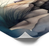 Aquarellmalerei 1:1 poster (Ecke)