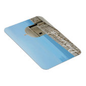 Aquarellmalerei an der Stadtmauer von Dubrovnik Magnet (Rechte Seite)